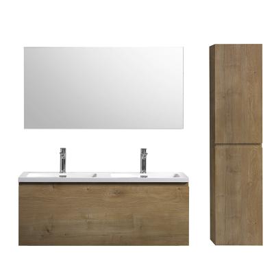 China High Quality Water Proof AXW 48 Inch Best Price Bathroom Vanity Cabinet Eco - Friendly for sale