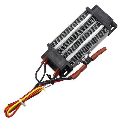 China Semiconductor 200W 220V 120*50mm PTC Air Heater Thermostatic Element Heater / Aluminum Shell Insulated Ceramic Core / PTC Electric Heater for sale