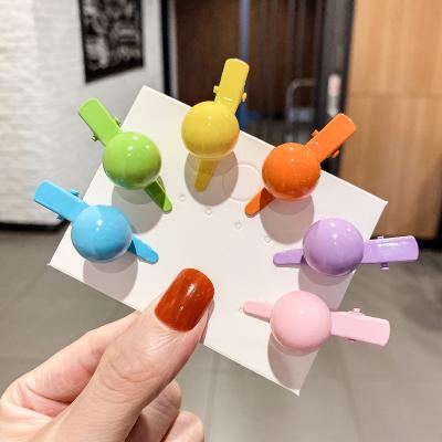 China Color Hair Pin Cute Candy Color Assorted Small Color Hairpins For Baby Hair Accessories for sale