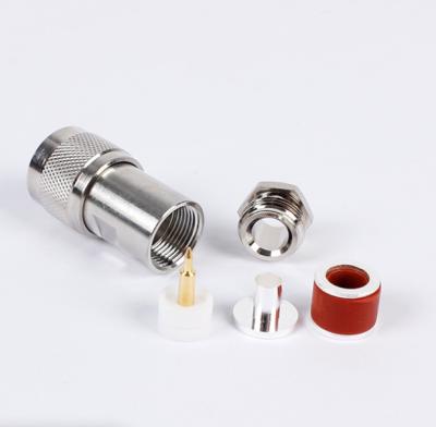 China UHF pl259 coaxial male plug flange for LMR400 RG213 cable rf connector for sale