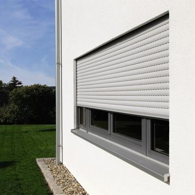 China China Wholesale Auto Security Metal Rolling Aluminum Roll Up Shutter Aluminum Window Doors Hurricane Storm Roller Shutter for sale