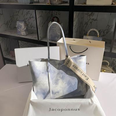 China Portable Manufacturers direct low order 2023 new fashion women's handbag PU leather Tote bag women's large capacity single shoulder bag for sale