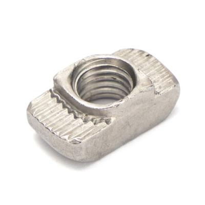 China Anti Backlash Extracting Spring M10 Stainless Steel Tee Nut for sale