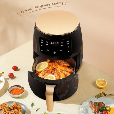 China Easy Operate Home Used Non Oil Fryer Smart Digital Air Steamer Machine Electric Air Fryers for sale