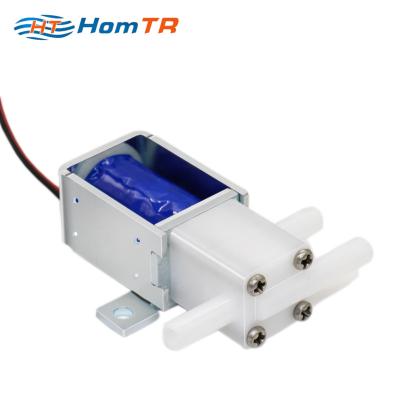 China General HomTR washing machine water solenoid valve three way coil control plastic valves dc24v for sale