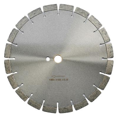 China . High Speed ​​Straight Smooth Edge 300mm Flat Laser Welded 16mm Size Segment Diamond Circular Saw Blade For Concrete Cutting for sale