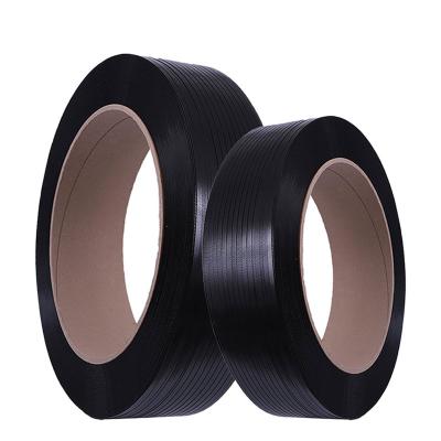 China Wrapping Machine Pet Strap Polyester Strapping Belt witn smooth or embossed surface for sale