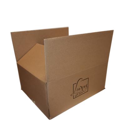 China Recycled Moving Corrugated Cardboard Boxes Custom Packaging Mailing Materials Corrugated Printing Logo for sale