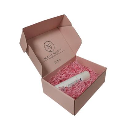 China Recycled Packaging Materials Paper Gift Box Custom Strong Corrugated Cardboard Cardboard Cosmetic Mailing Mailer Box for sale