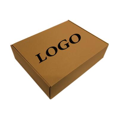 China Recycled Brown Luxury Double Layer Cardboard Packag Cardboard Wholesal Materials Custom Mailing Box Boxes for sale