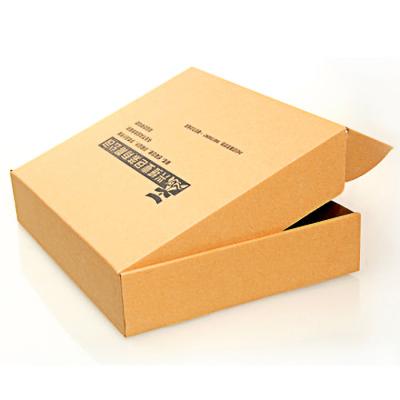 China Custom E-commerce Materials Clothing Portable Mailing Box Recycled Corrugated Box For Shipping for sale