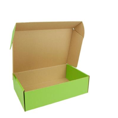 China Custom Eco Friendly Biodegradable Corrugated Paper Mailing Gift Box Design Materials Logo Packaging Recycled Shipping Box for sale