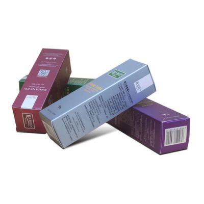 China Recycled Materials Customized Lip Gloss Boxes Packaging Makeup Paper Packaging Box for sale