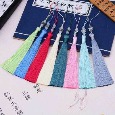 China Europe Jewelry Mini Colorful Butterfly Tassels Pendant DIY Charm Art Crafts Accessories Clothes Bag Tassel Decorative Head Ornament for sale