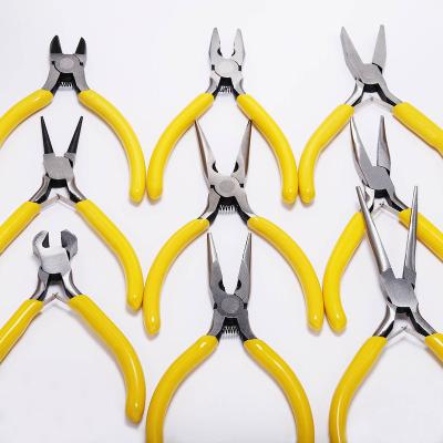 China Pliers for jewelry making jewelry pliers chain nose. Round nose and side cutter pliers 12cm long for sale