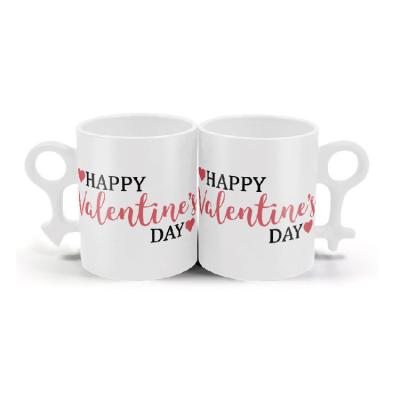 China Sustainable Inspirational Ceramic Coffee Mug For Couples for sale