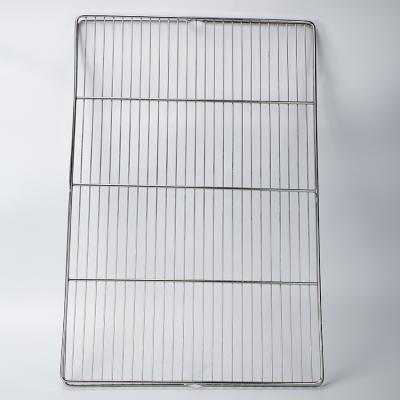 China Sustainable Stainless Steel Cooling Rack With Rack Electrolysis Finishing Baking Tool for sale