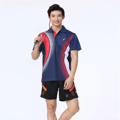 China Comfortable Outdoor Badminton Court Floor Sportswear Racket Tank Top Designs For Shirt for sale