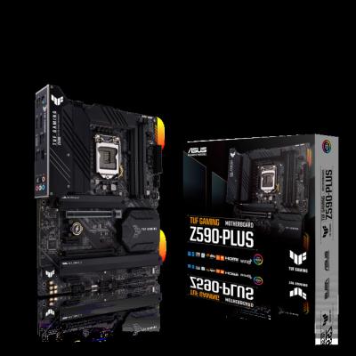 China Gaming motherboard TUF Z590-PLUS RGB desktop high-performance GAMING lighting sync motherboard desktop motherboard for sale