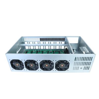 China Server Latest Product 8GPU 65mm Server Computer Case Intel B85 Chipset Case With 2000W Power Fan And Server Case Supply for sale