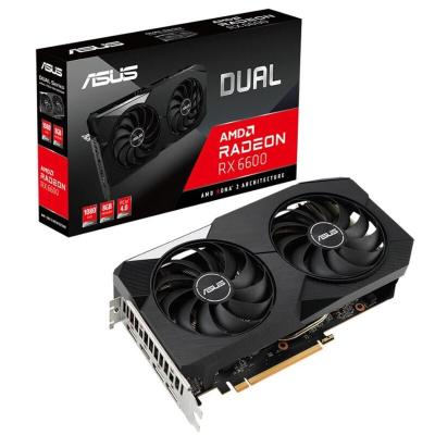 China New AMD RADEON DUAL-RX6600-8G PCIE4.0 Desktop Mining Graphics Card AMD RADEON DUAL-RX6600-8G New Mining Graphics Card for sale