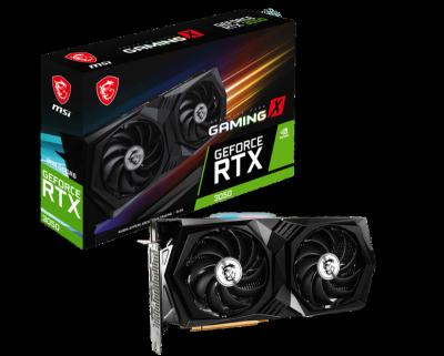 China Wholesales Latest New Desktop Graphics Card GeForce RTX 3050 GAME X 8G Off-the-Shelf Graphics Card for sale