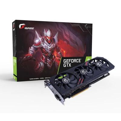 China New hot sale iGame GeForce GTX Desktop 1660 Ultra 6G 192bit 12gbps Ti cards12nm GPU Graphics for sale