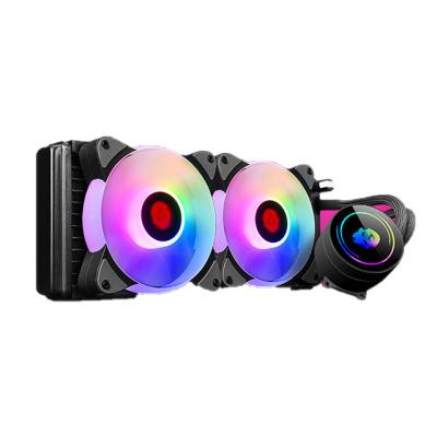 China Computer Case CPU Water Cooling CPU Cooler Water Cooling CPU Cooler 240mm ARGB Aura Sync Liquid for sale