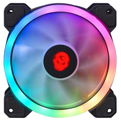 China Computer Case 120x120x25mm RGB Gaming PC Computer Fan LED Multi-colors 4 Pin 120mm Cooler CPU Fan RGB Computer Fans for sale