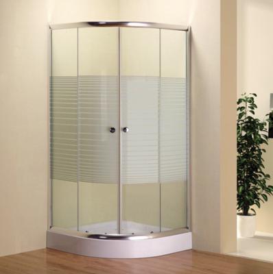 China Aluminum Alloy 800 X 800 Corner Entry Shower Enclosure 5mm for sale