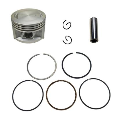 China Aluminum Piston Kit EN125 Promotion Piston Other Mokoto Motorcycle Parts 90Cc 4 Stroke Engine for sale