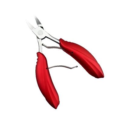 China Spring Nail Scissors The Original Soft Handle Toenail Clippers By Medical Grade Stainless Steel Cuticle Nippers Medical Surgical Pliers For Thick Or Ingrown Toenails for sale