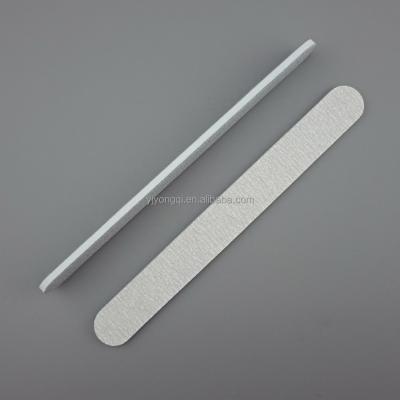 China Cheap Beauty Outdoor Goods 100/180 Long Nail Customized Printed Nail File Straight for sale