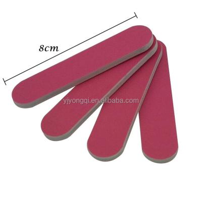 China 50 PCS Professional Outdoor Beauty Red Disposable Finger Nail File for sale