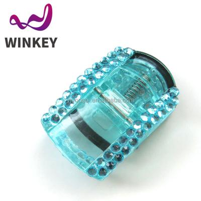 China Luxury Plastic Faux Stone Eyelash Curler for sale