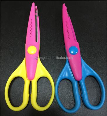 China Bright Stock 6Pcs Color Laciness Scissors Album Cutting Photos Card DIY Paper Craft Decor Tool for sale