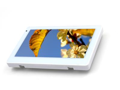 China Glass Mounted POE Tablet With RGB LED Light On Top For Room Appointment for sale