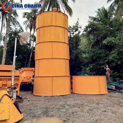 China Building material shops high quality cement silo for dry mortar mixing plant cement and sand storage silos for sale for sale