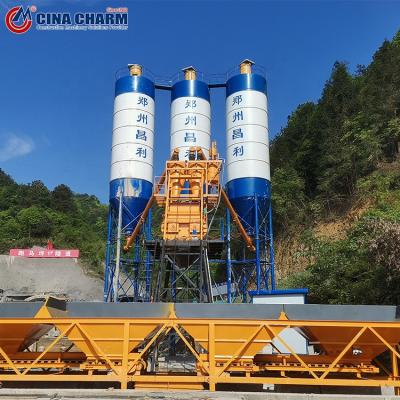 China Construction Projects Manufacturer Mini Concrete Mixer Plant High Performance 75m3/h Concrete Batching Plant For Sale for sale