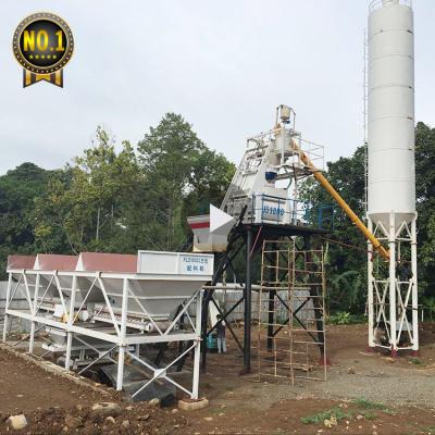 China Building Industry HZS50 China Manufacturer Bucket Type Automatic Mix Batch Concrete Factory for sale