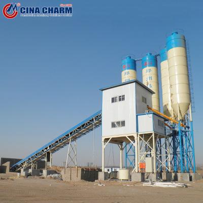 China HZS120 Type Construction Machinery Concrete Mixing Plant New 2020 Building Industry Line for sale