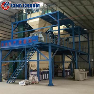 China Dry Mortar Production Line Single Type Full Automatic Dry Mortar Plant Competitive Price Dry Mortar Plant Dry Mortar Mixing Plant Dry Mortar Production Li for sale