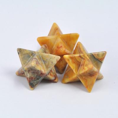 China Europe 1 Inch Chakra Merkaba Stars Divine Gemstone International Healing Spiritual for sale