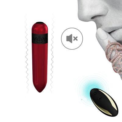 China 9 Vibration Modes Remote Control Rechargeable Spot Massager Bullet Wireless Vibrator Custom Logo for sale