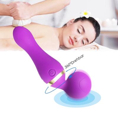 China Silicone+ABS Mini OEM USB Magic Wand Massager Rechargeable Handheld Medical Waterproof Wireless Vibrating Vibrator For Women Mini for sale