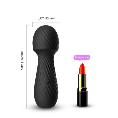 China Silicone+ABS 2020 Highly Recommend Waterproof Vibrator Back And Food Massage Body Fatigue Released Massager for sale