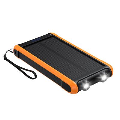 China Outdoor Portable Solar Power Bank 10000Mah 20000Mah 30000 Mah Charger Solar Power Bank Support Fast Cheap Price Charging Power Bank RAAYA for sale