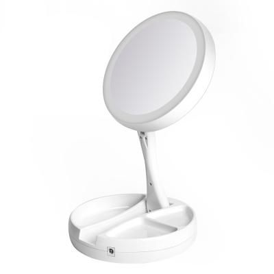 China Wholesale Lighted Make Up Mirror Makeup Customs Lead Mirror With Led Light for sale