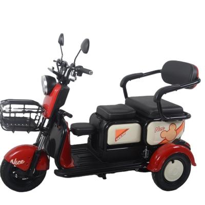 China High performance scooters 3 wheel steel tricycle motorized bicycle car leithum motorcycle for adults electric tricycle for sale