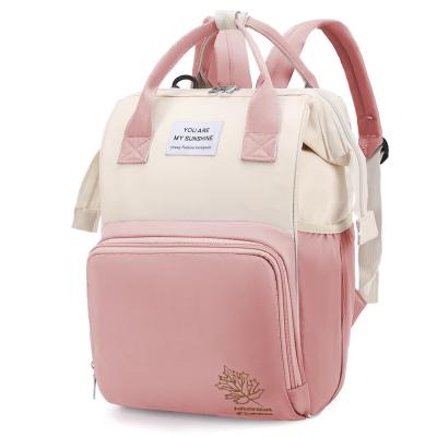 China Wholesale Waterproof Stylish Babi Bag Travel Backpack Baby Diaper Bags Backpack Mommy Mummy New Water Resistant Diaper Bag for sale